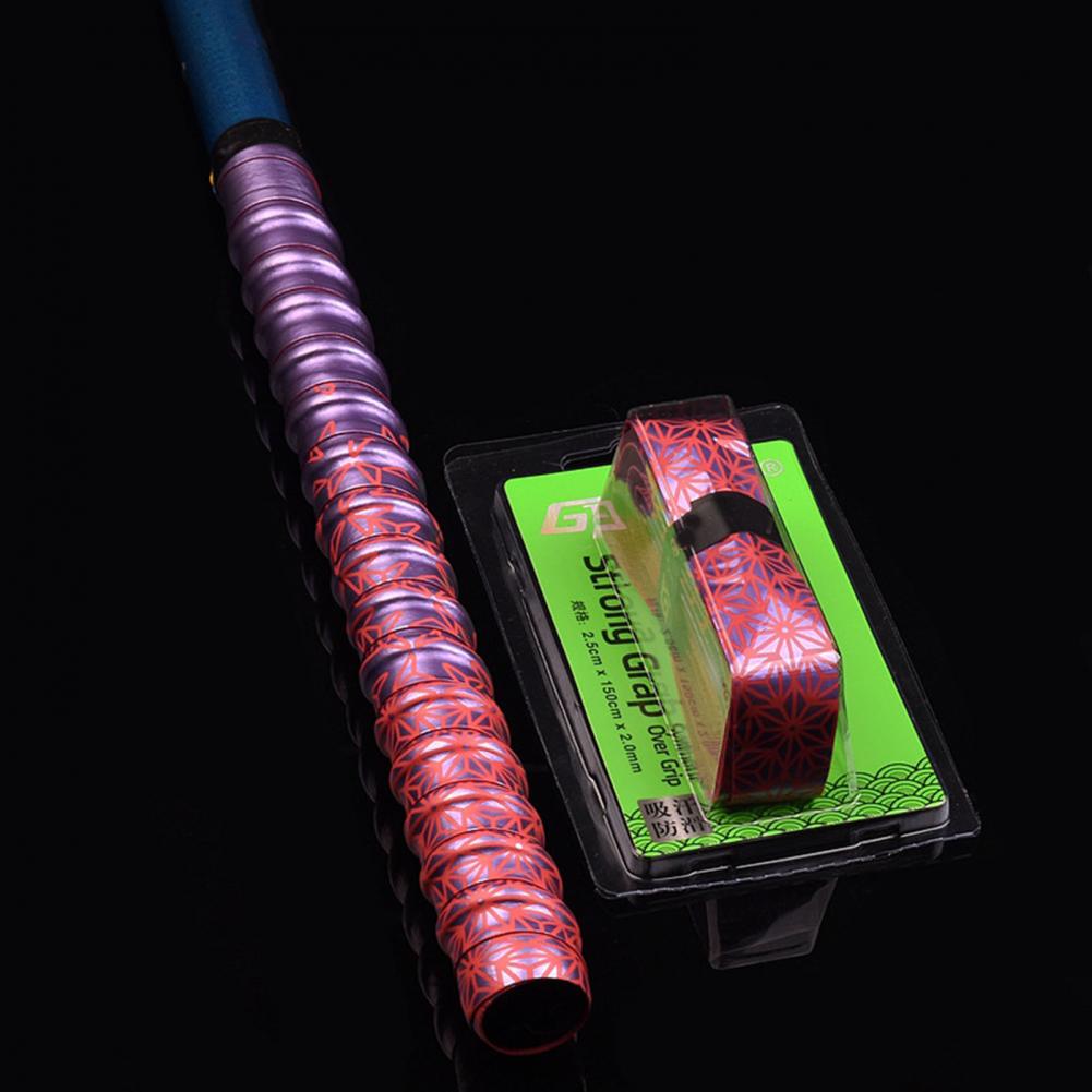 Badminton Grip - Convenient Useful Gradient Color Fishing Pole