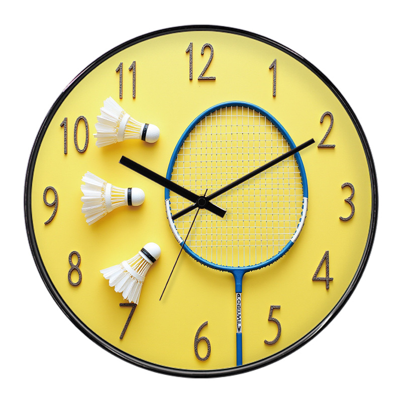 Badminton Hall - Badminton Hall Wall Clock Gymnasium Sport