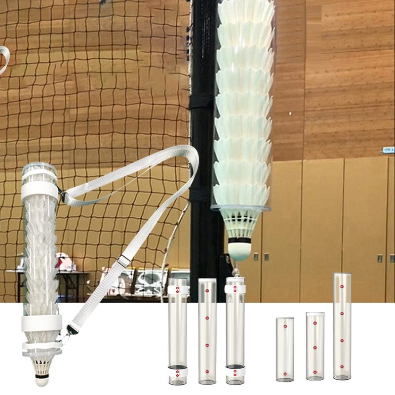 Badminton Youtube - Shuttlecocks Storage Tube Badminton Balls Holder