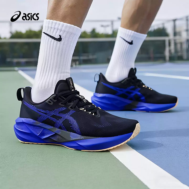 Badminton Victory - Asics NOVABLAST 5 Black Royal Blue