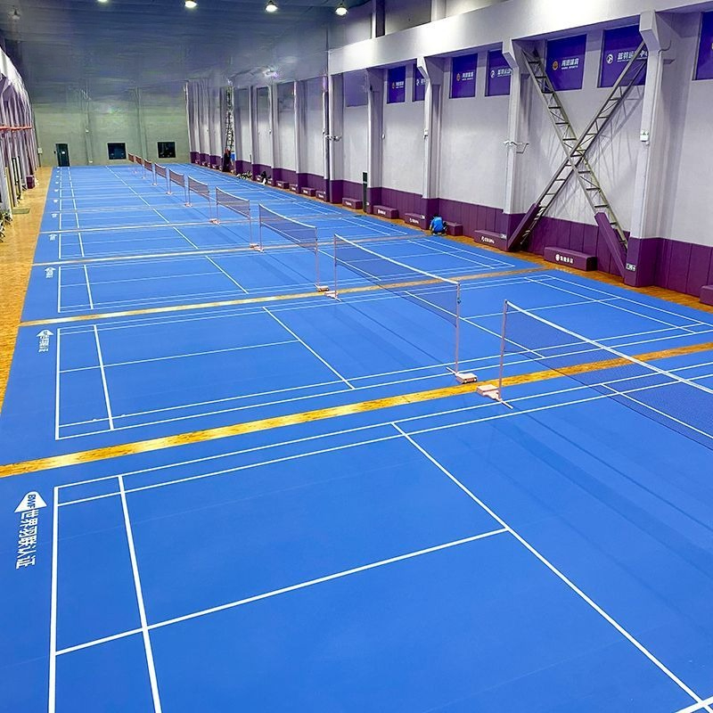 Badminton court floor mat indo - Badminton Hall ulasan dan harga