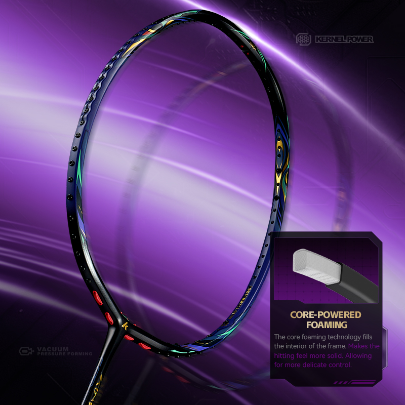 Kawasaki KING K9 4U Badminton  - Li Ning Racket ulasan dan harga