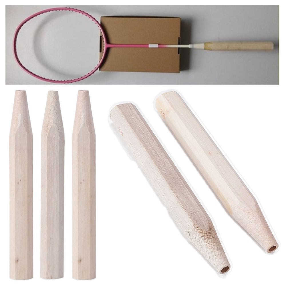 Creative Wood Badminton Racket - Badminton Grip ulasan dan harga