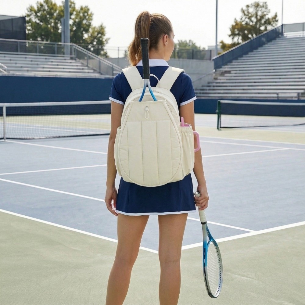 Large Capacity Tennis Backpack - Racket Cover Bag ulasan dan harga