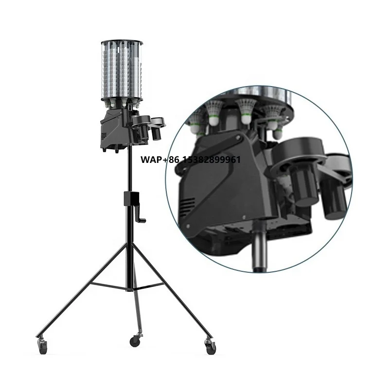 Hot Sales Auto Shuttlecock Fee - Feeder Machine Badminton ulasan dan harga