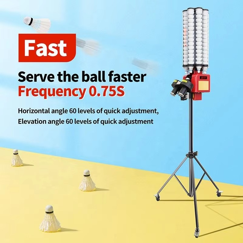 Portable Automatic Badminton S - Feeder Machine Badminton ulasan dan harga