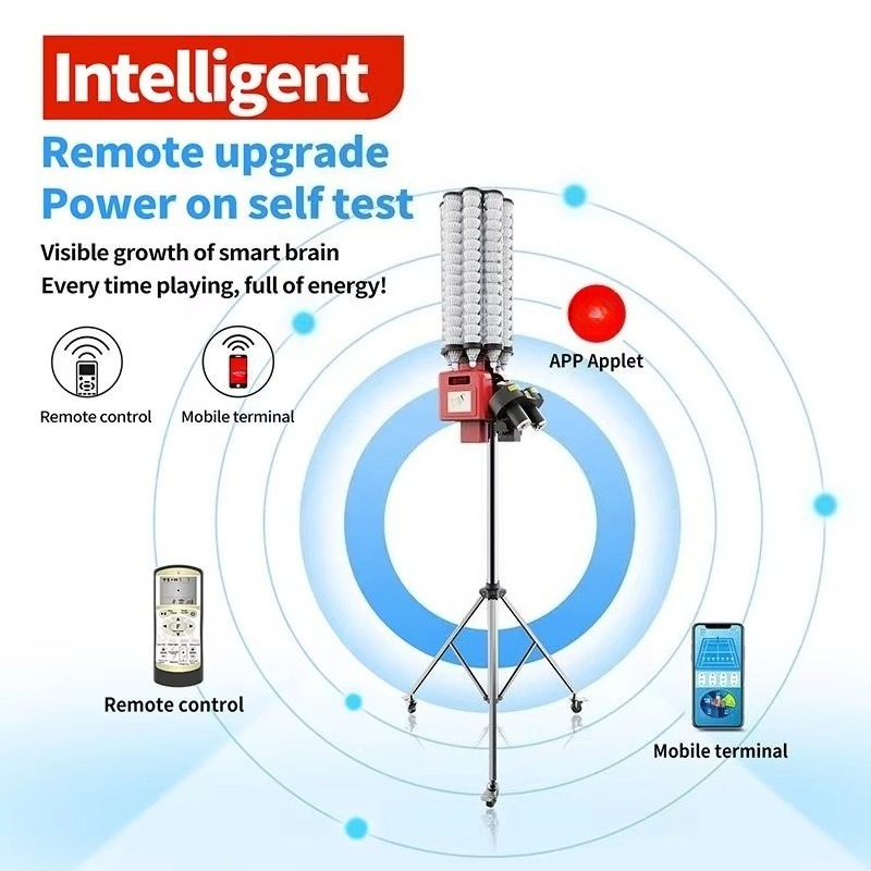 Portable Automatic Badminton S - Feeder Machine Badminton ulasan dan harga