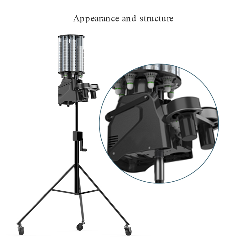 Smart Programmable Badminton S - Feeder Machine Badminton ulasan dan harga