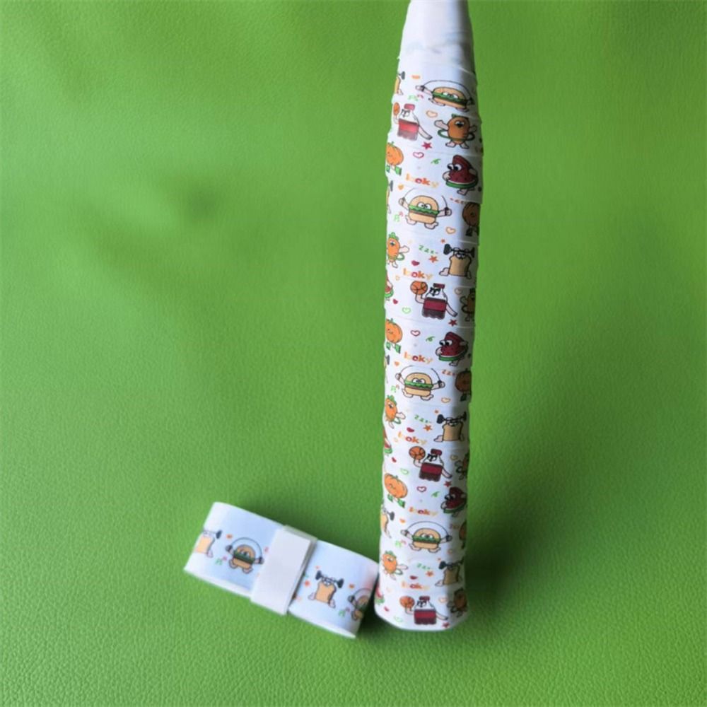 New Cartoon Printed Badminton  - Badminton Grip ulasan dan harga