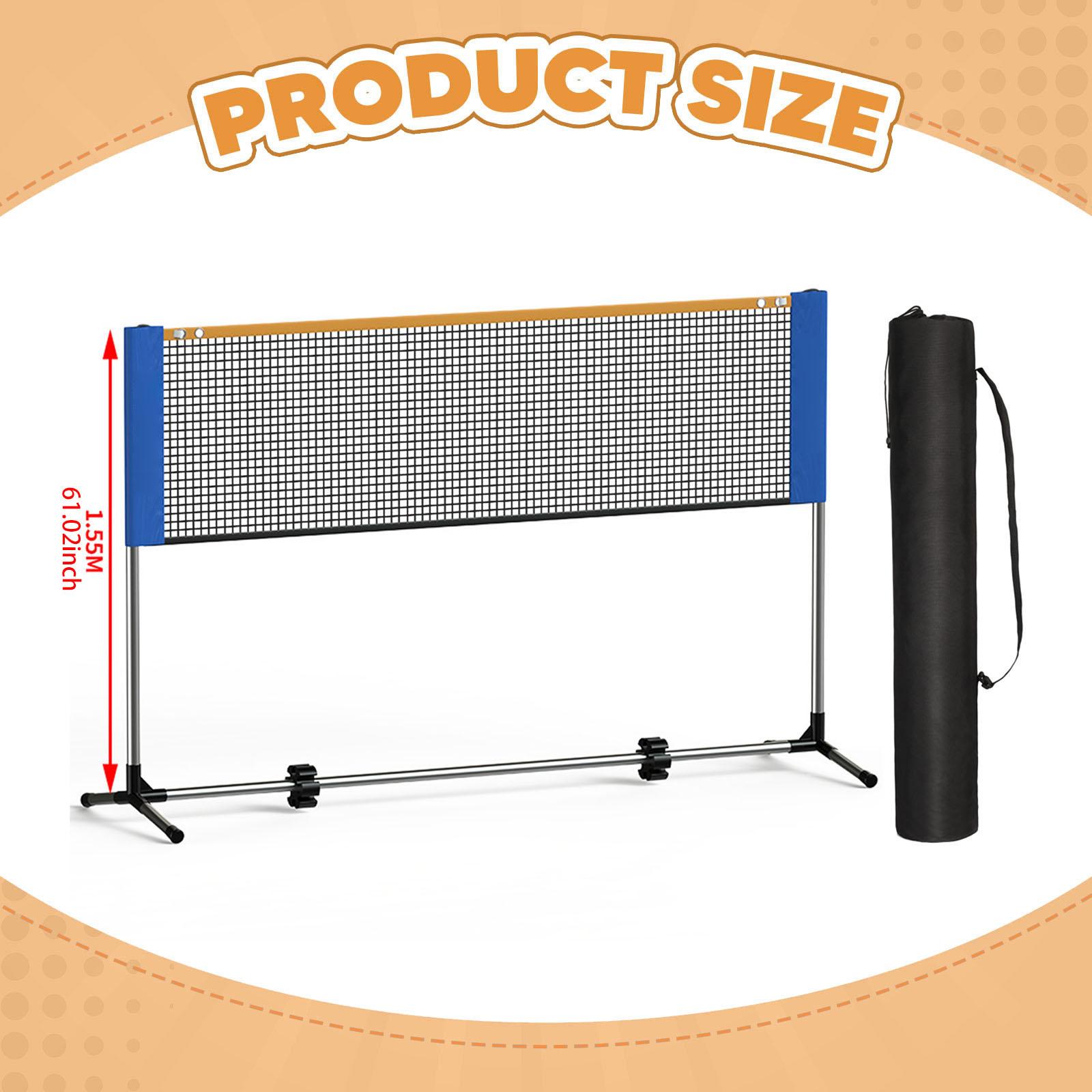 Stainless Steel Portable Badmi - Badminton Netting ulasan dan harga
