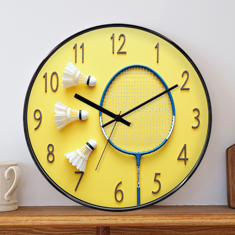 Badminton Hall Wall Clock Gymn - Badminton Hall ulasan dan harga