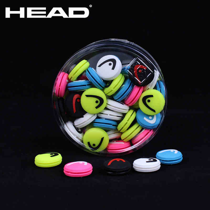 2pcs/lot HEAD Circular Tennis  - Racket Vibration Dampener ulasan dan harga