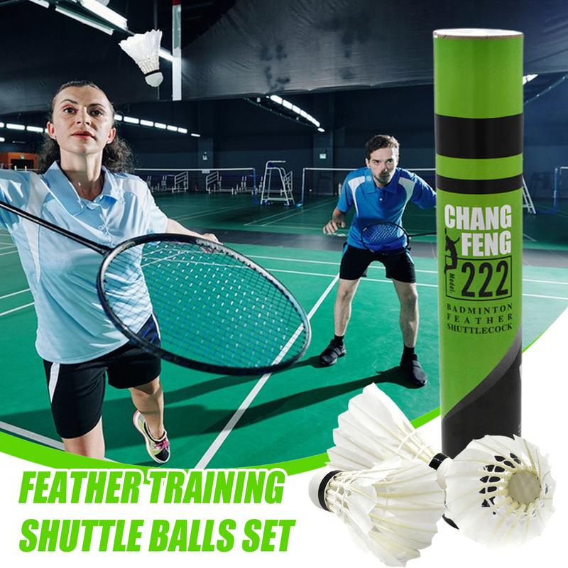 12PC Durable Badminton Shuttle - Badminton Victory ulasan dan harga
