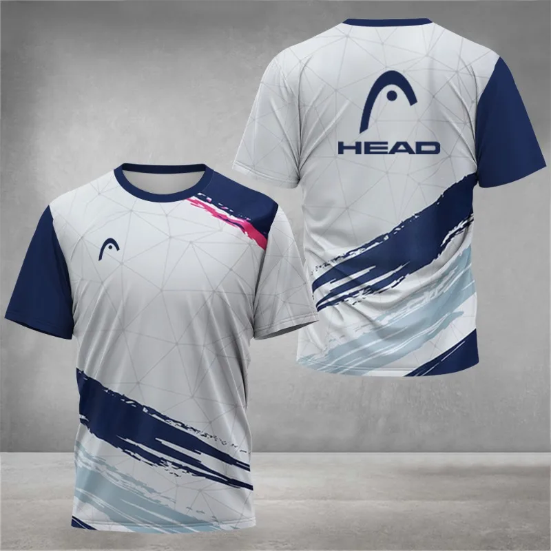 Summer Breathable Mens T Shirt - Badminton Hall ulasan dan harga