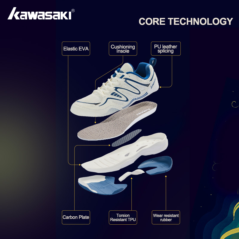 Retro Design Badminton Shoes K - Badminton Hall ulasan dan harga