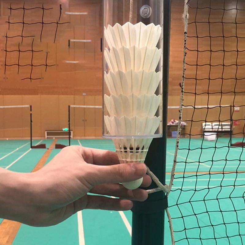 Shuttlecocks Storage Tube Badm - Badminton Youtube ulasan dan harga