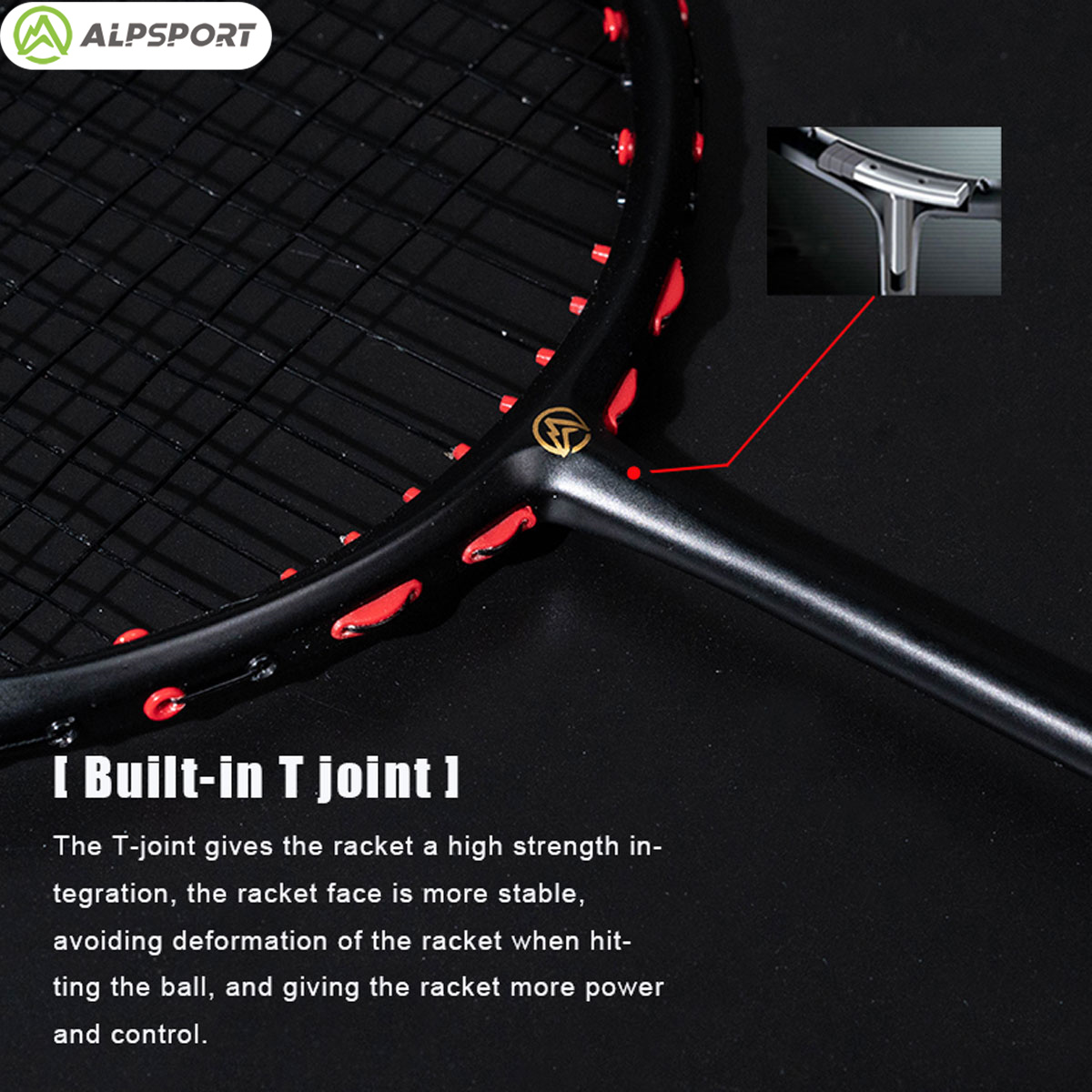 Alpsport MH-V5 5U 75g Wave Leg - Li Ning Racket ulasan dan harga