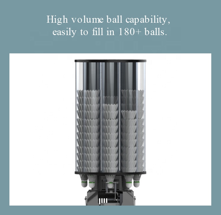 Automatic badminton machine tr - Feeder Machine Badminton ulasan dan harga