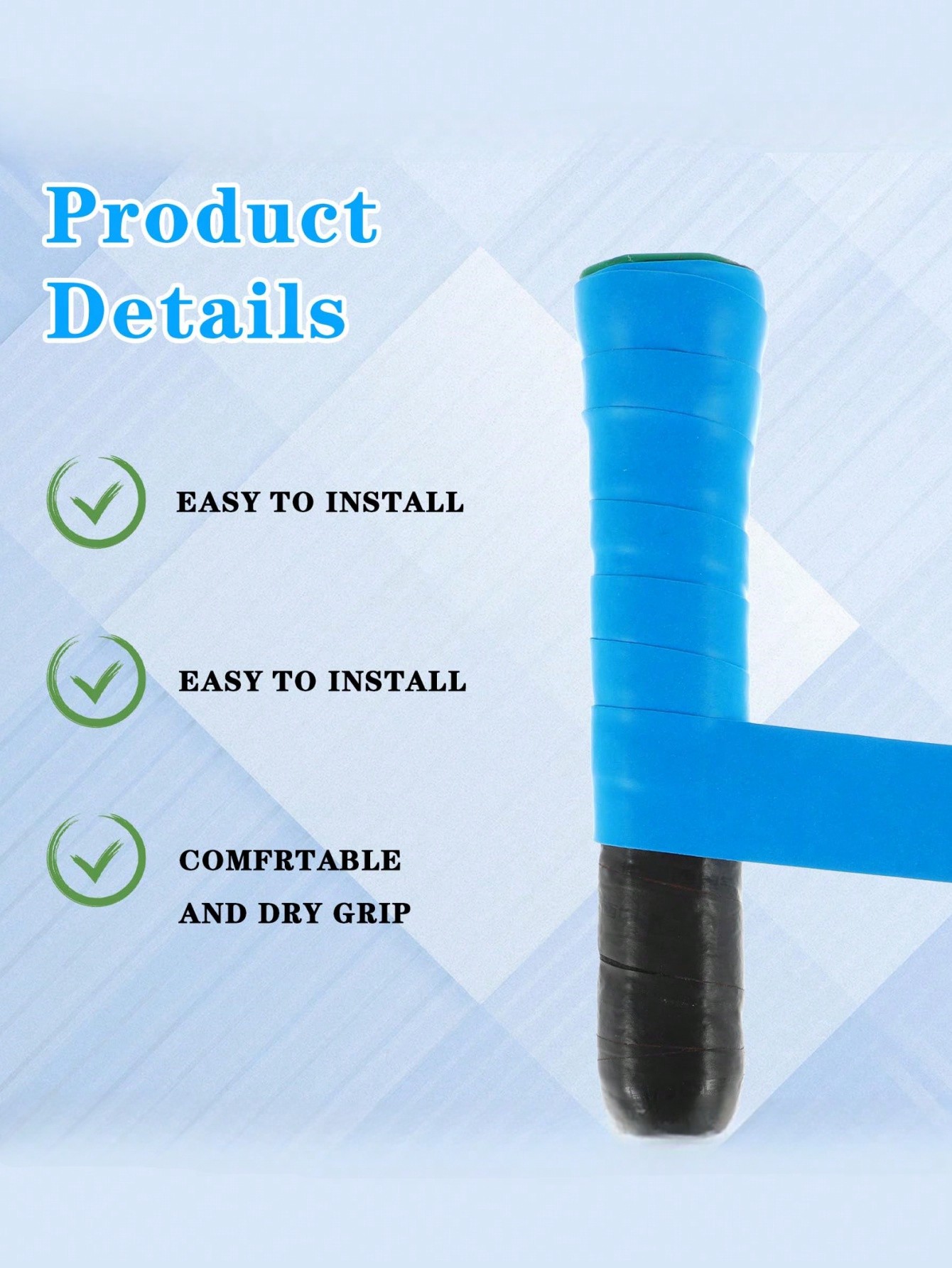 PU Tennis Badminton Overgrip D - Badminton Grip ulasan dan harga