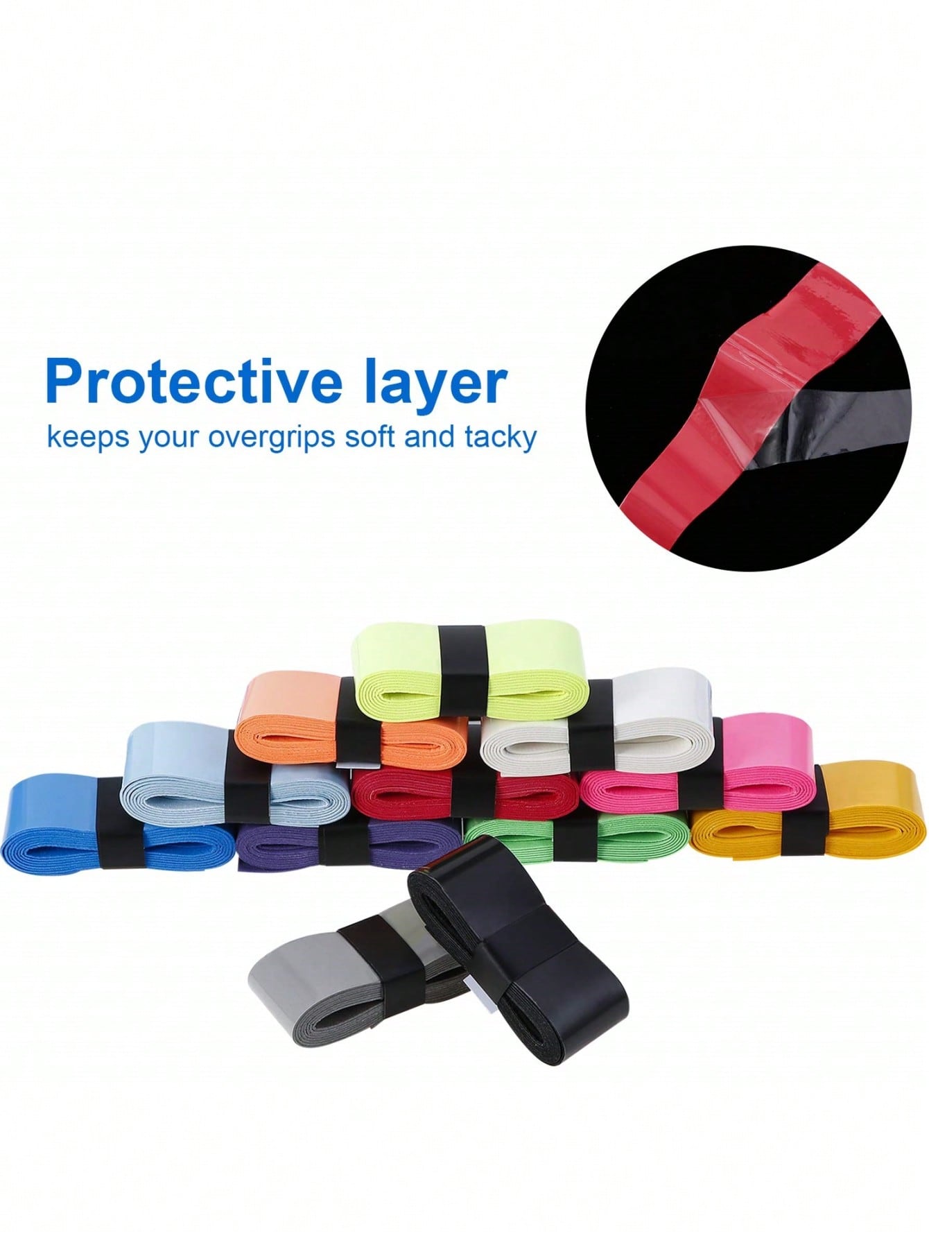 PU Tennis Badminton Overgrip D - Badminton Grip ulasan dan harga